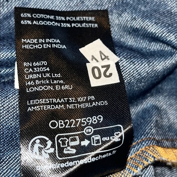 Anthropologie The Somerset Denim Mini Dress NWT - Picture 8 of 8